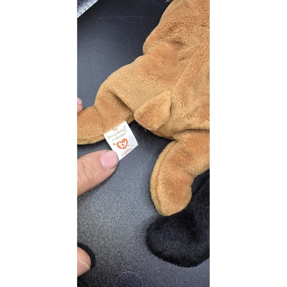 Ty 4010‎ Beanie Babie Cubbie Plush Toy 2 Bears with Tags